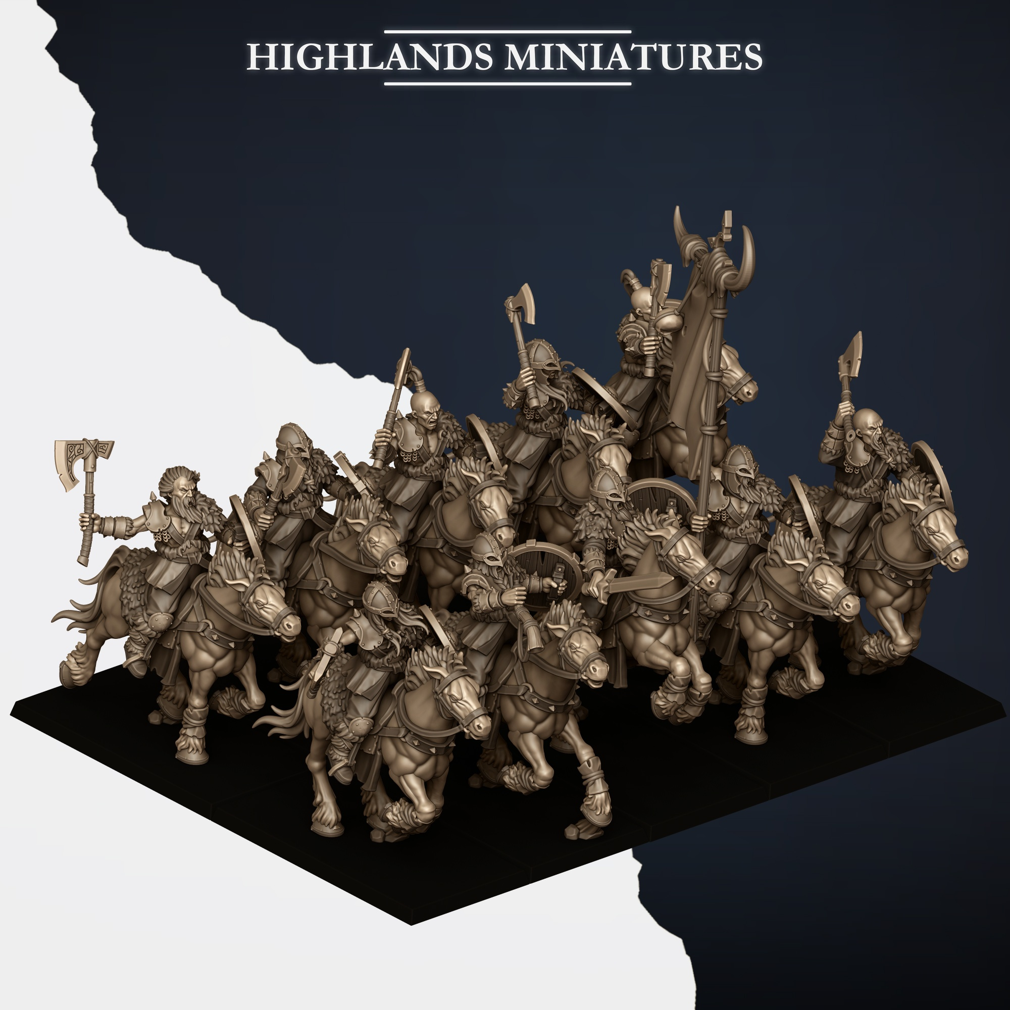 MOUNTED NORSE RAIDER UNIT 3